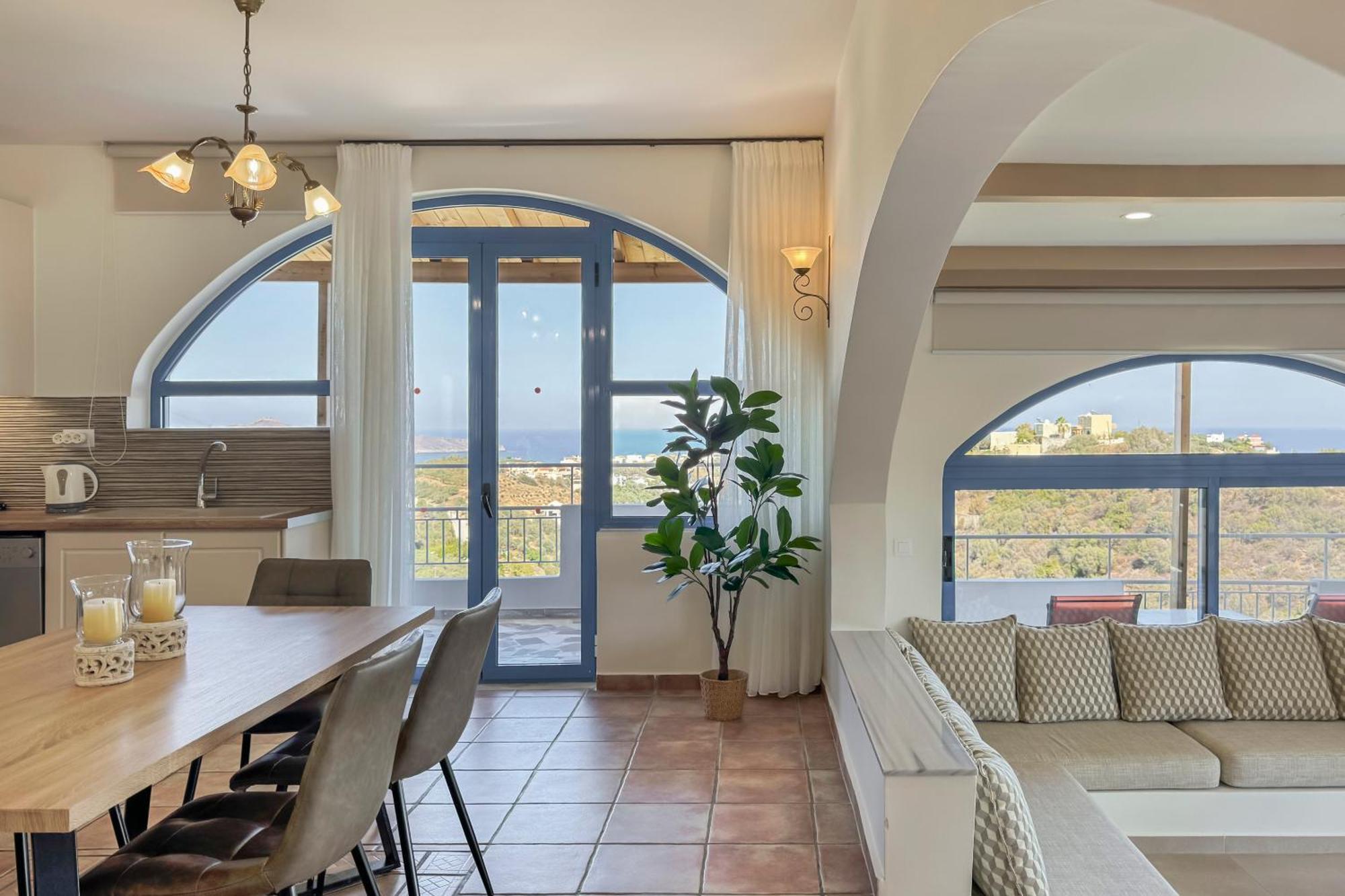 Pano Stalos Villas Bagian luar foto