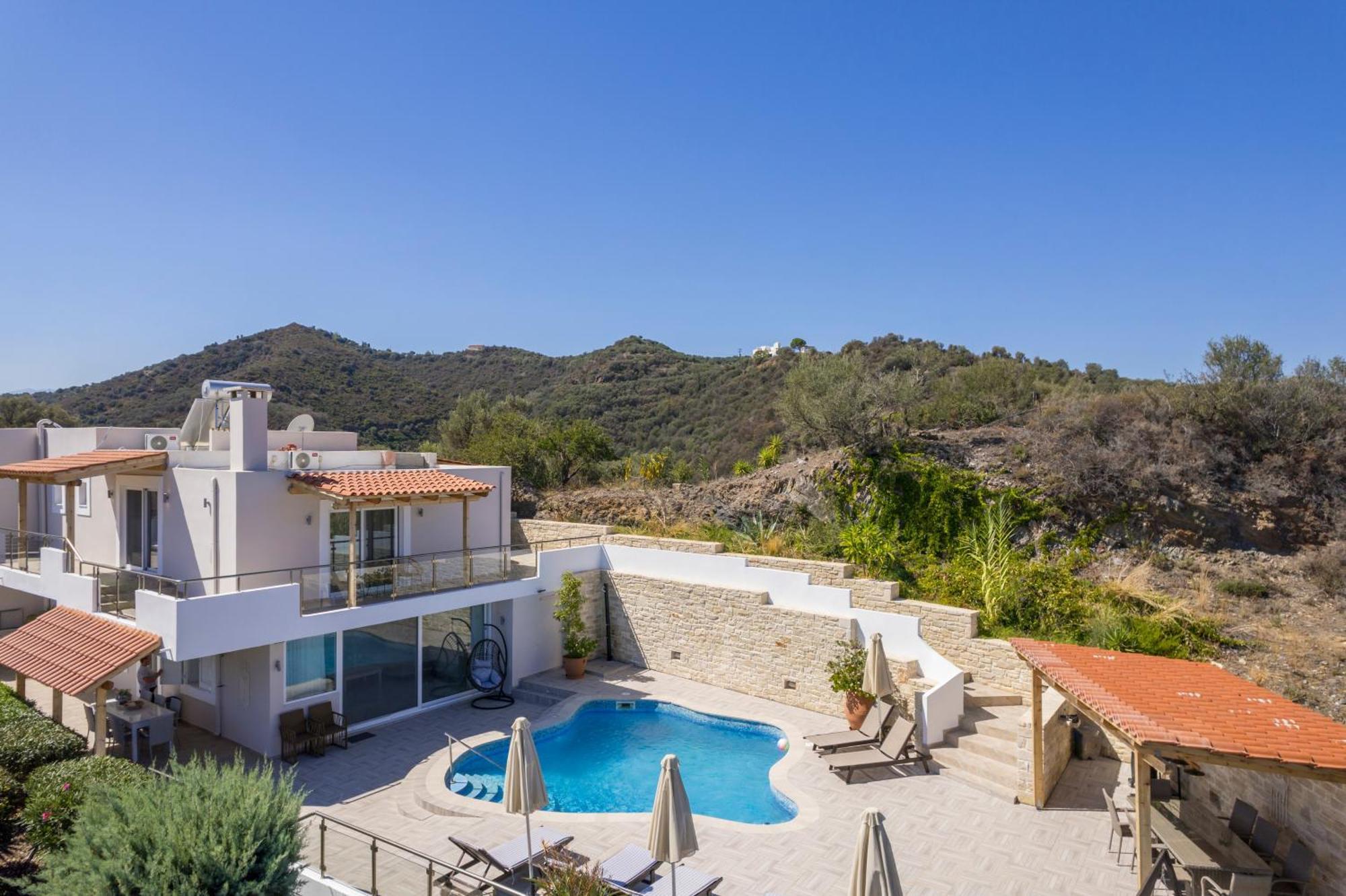 Pano Stalos Villas Bagian luar foto