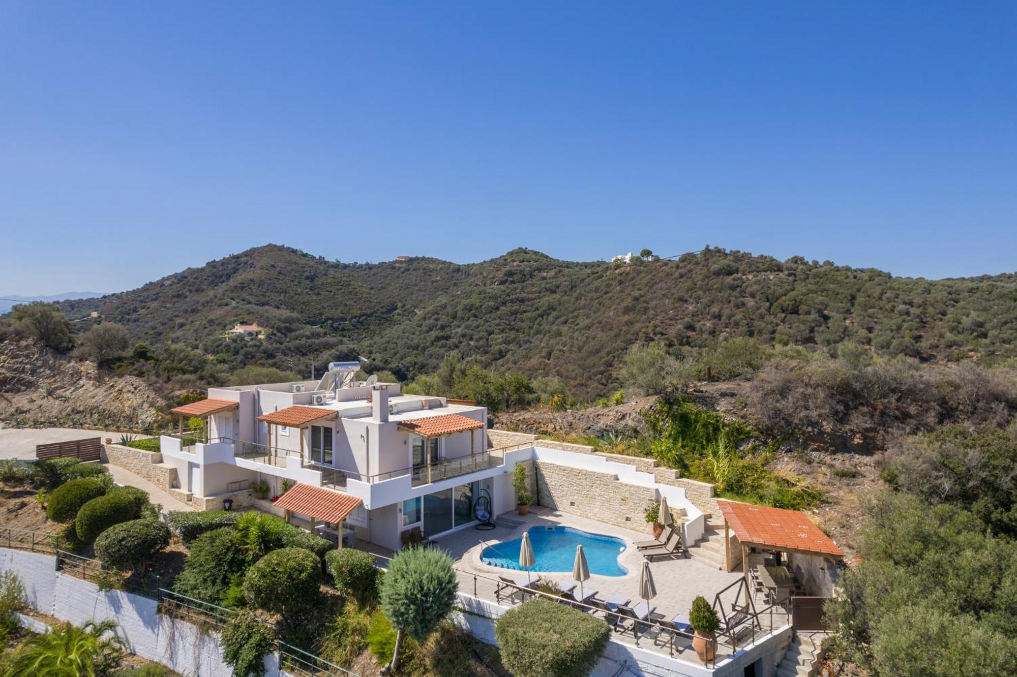 Pano Stalos Villas Bagian luar foto