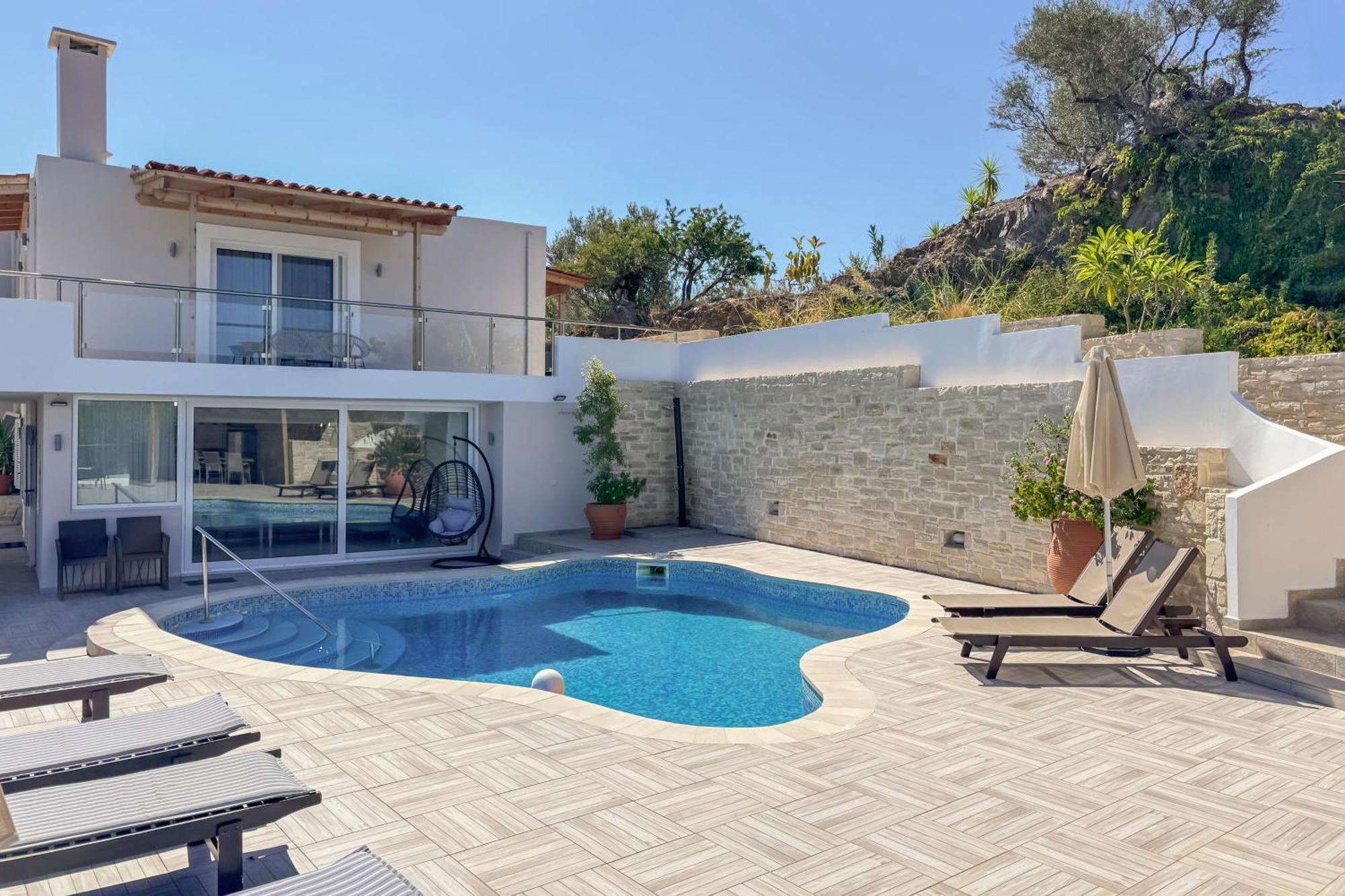 Pano Stalos Villas Bagian luar foto