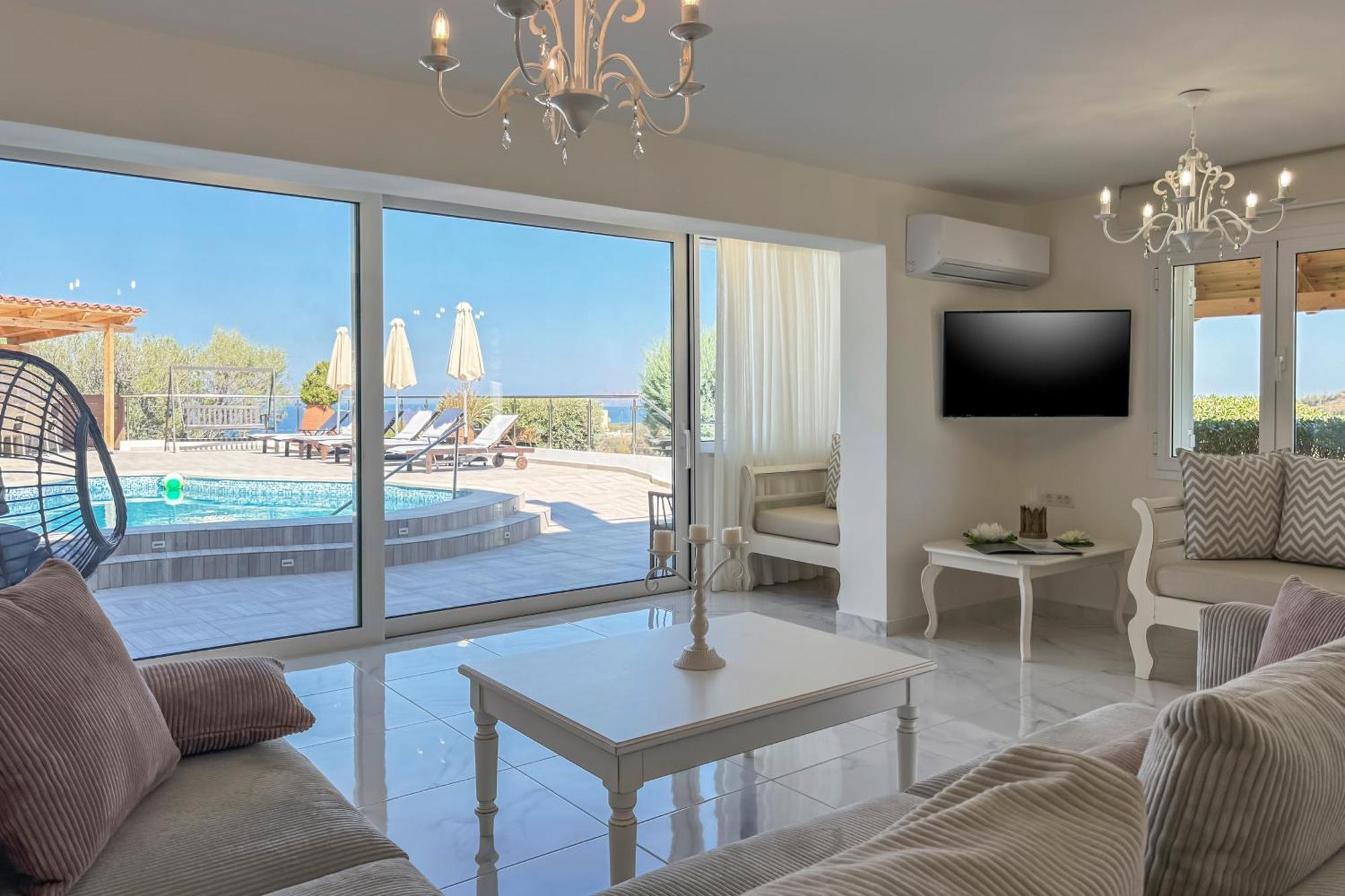 Pano Stalos Villas Bagian luar foto