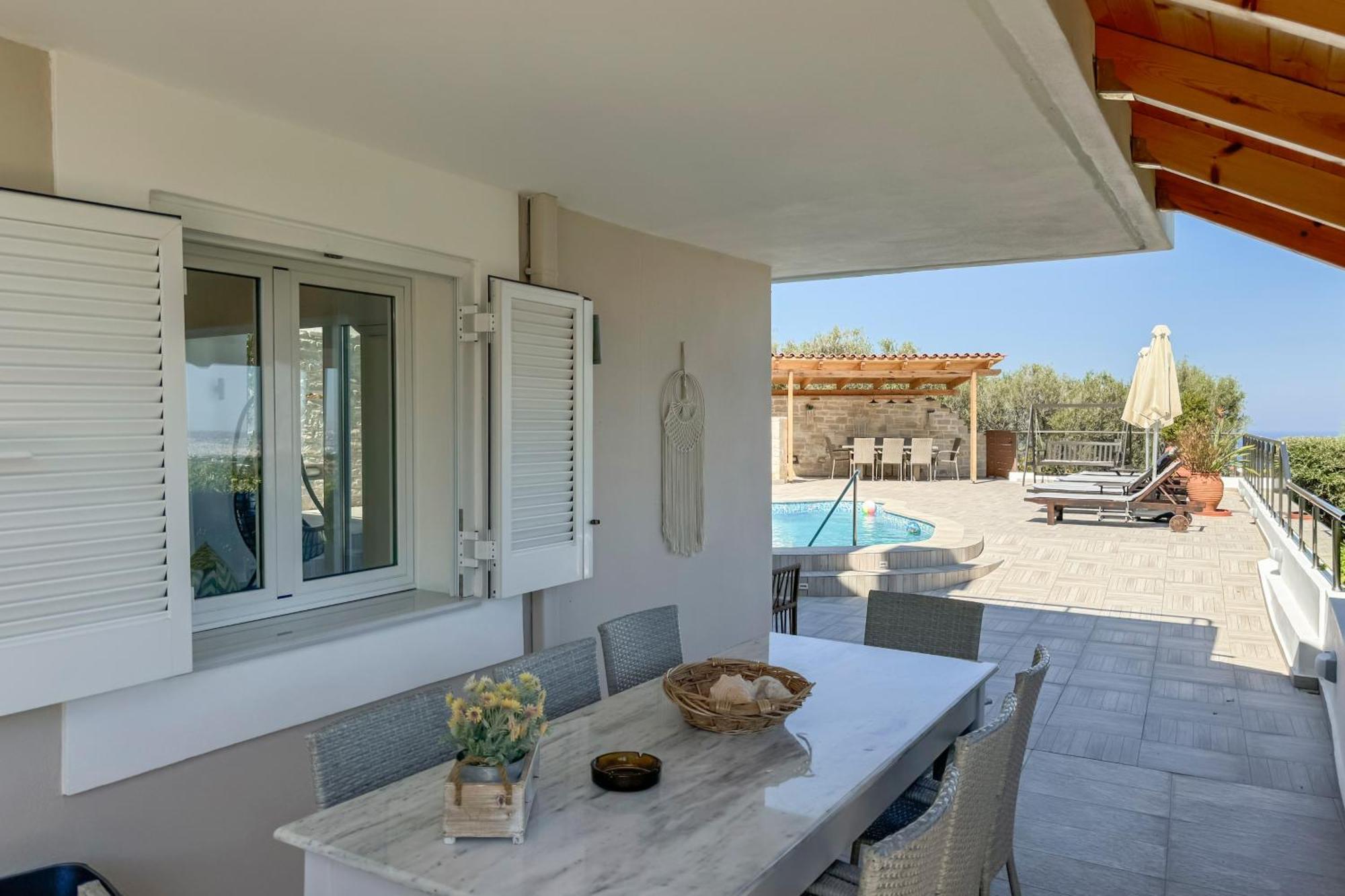 Pano Stalos Villas Bagian luar foto